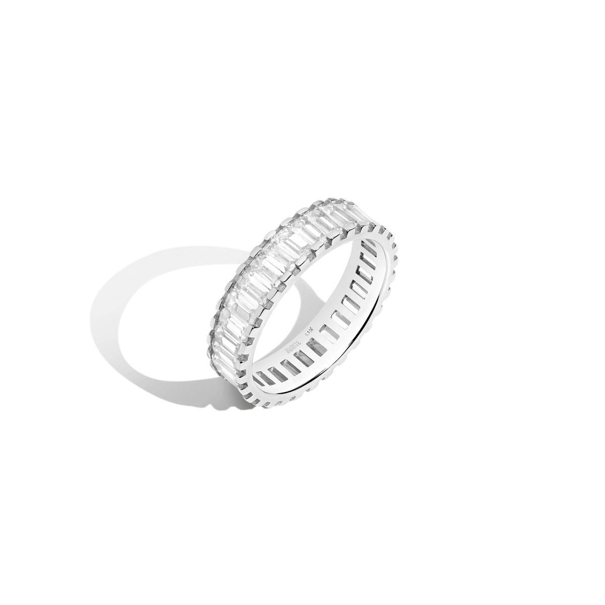 Tapered Baguette Diamond Engagement Ring | Kara | Braverman Jewelry
